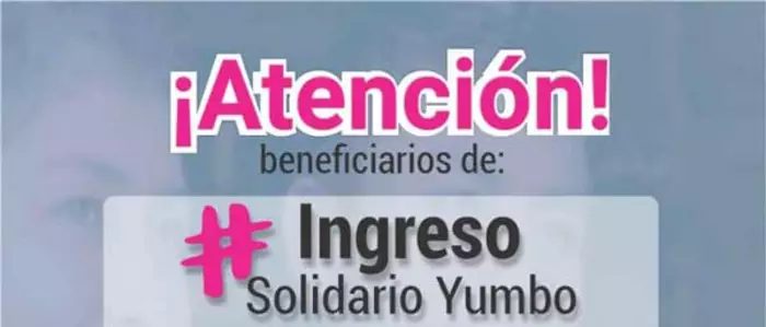 &iexcl;Atenci&oacute;n Beneficiarios de Ingreso Solidario!